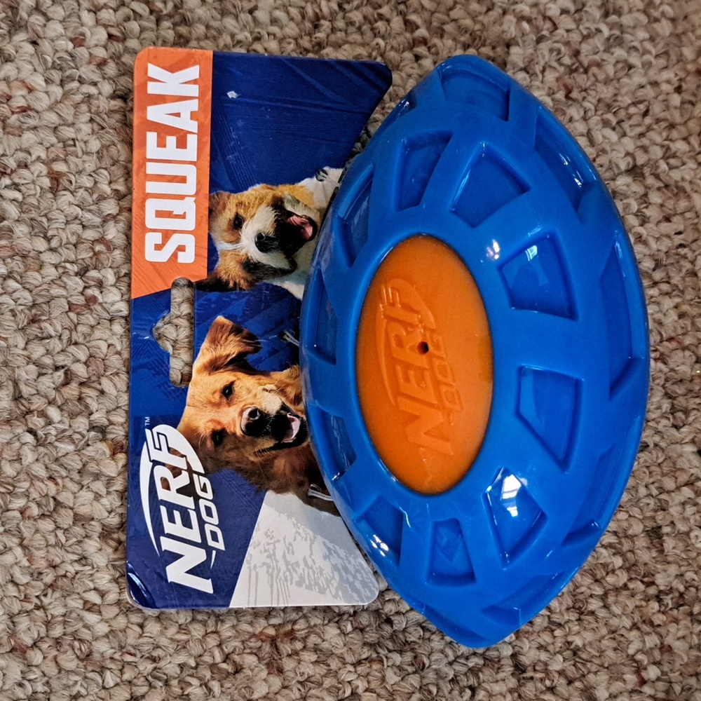 Nerf dog toy